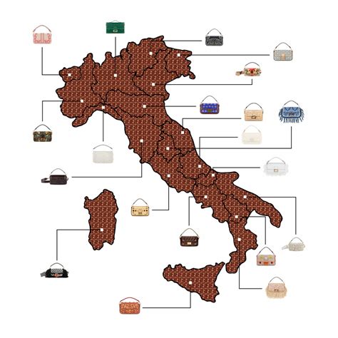 fendi baguette regioni italiane